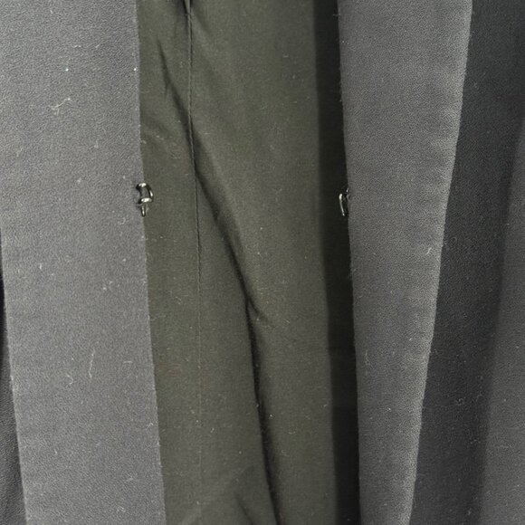 Antonio Melani Womens Black Blazer Size 6 Polyester Blend Hook & Eye Closure - Picture 9 of 9